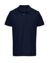 Koszulka Polo Unisex Dopasowana Bawelna Pika L04439 - French Navy