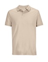 Koszulka Polo Unisex Dopasowana Bawelna Pika L04439 - Linen