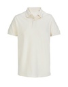 Koszulka Polo Unisex Dopasowana Bawelna Pika L04439 - Natural