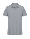 Koszulka Polo Unisex Dopasowana Bawełna Pika L04439 - Pure Grey