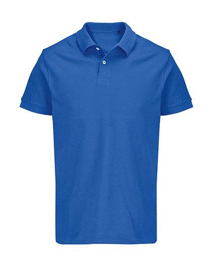 Koszulka Polo Unisex Dopasowana Bawełna Pika L04439 - Royal Blue 241