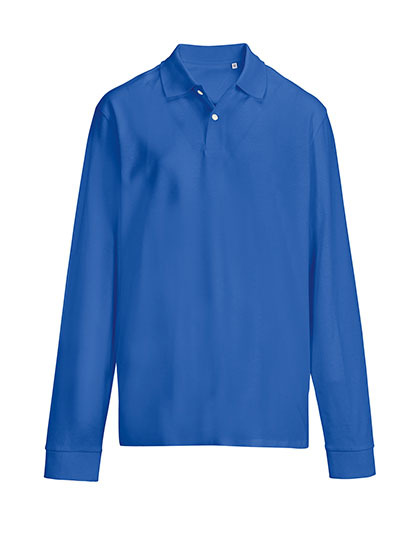 Koszulka Polo Unisex Dopasowana Czesana Bawelna L04441 - Royal Blue 241