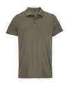 Koszulka Polo Slim Poliester z Recyklingu L04442 - Army
