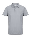 Koszulka Polo Slim Poliester z Recyklingu L04442 - Pure Grey