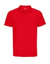 Koszulka Polo Slim Poliester z Recyklingu L04442 - Red