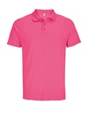 Koszulka Polo Slim Poliester z Recyklingu L04442 - Ribbon Pink