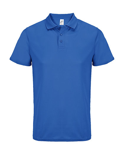 Koszulka Polo Slim Poliester z Recyklingu L04442 - Royal Blue 241