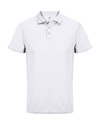Koszulka Polo Slim Poliester z Recyklingu L04442 - White