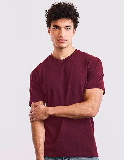 Koszulka Klasyczna Bawelniana Heavy Jersey E31000 - Burgundy