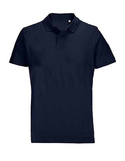 Koszulka Polo Unisex Bawełniana L04502 - French Navy