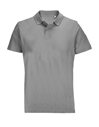 Koszulka Polo Unisex Bawelniana L04502 - Grey Melange