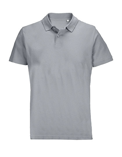 Koszulka Polo Unisex Bawełniana L04502 - Pure Grey