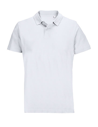 Koszulka Polo Unisex Bawełniana L04502 - White