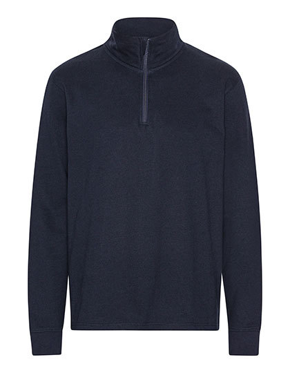 Bluza unisex z zamkiem 1/4 NE73701 - Navy