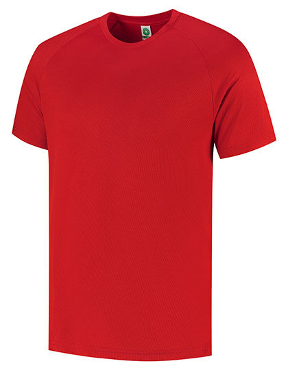 Koszulka Sportowa Odprowadzajaca Wilgoc Recyklingowa SW375 - Fiesta Red