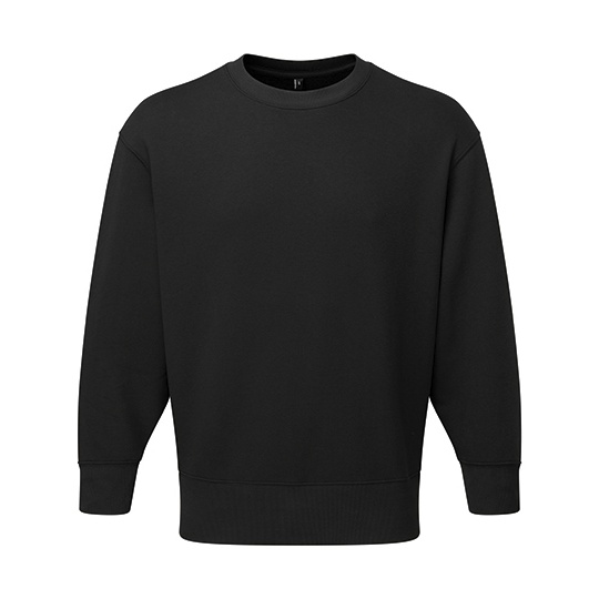 Bluza Unisex Oversize Recykling TR603 - Black