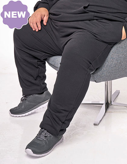 Spodnie unisex z elastycznym pasem MYS1120 - Black