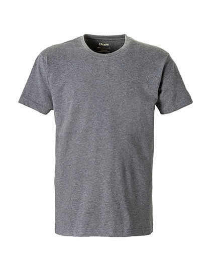 Koszulka Klasyczna Bawelna Poliester Recykling UT23004 - Grey