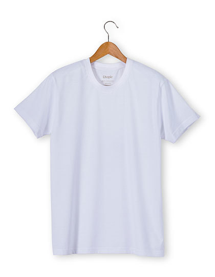 Koszulka Unisex z Krótkim Rękawem UT23004 - White