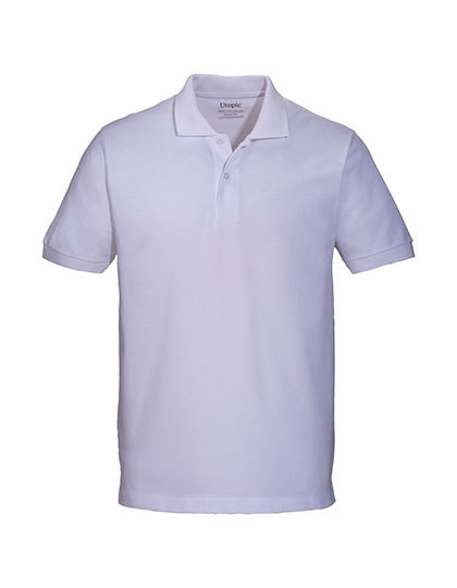 Koszulka polo unisex z krótkim rękawem UT23005 - White