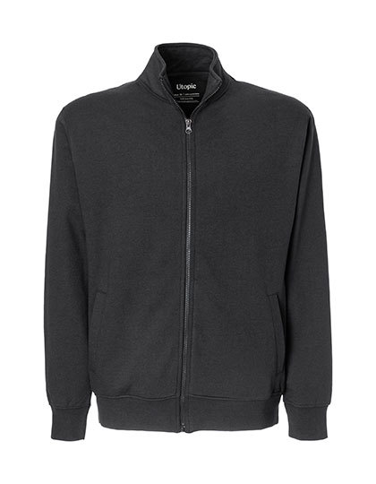 Bluza unisex z zamkiem UT24002 - Black