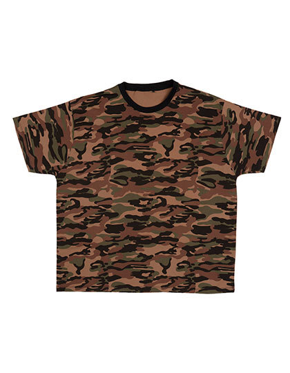 Koszulka Unisex Klasyczna Bawelniana MYS110 - Camouflage