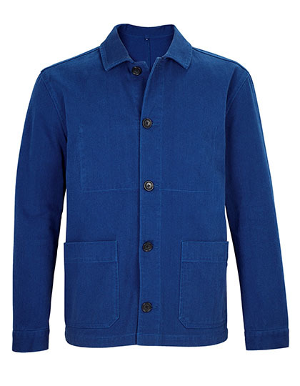 Kurtka Klasyczna Bawelniana Twill NB3780 - Deep Blue