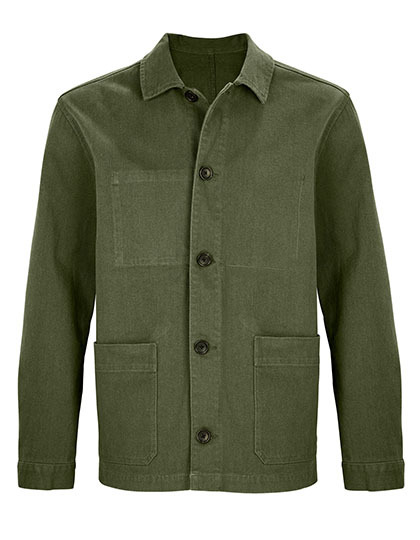 Kurtka Klasyczna Bawelniana Twill NB3780 - Deep Khaki