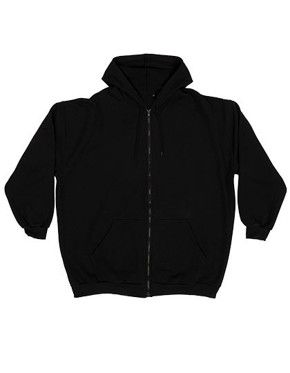 Bluza Unisex Prosty Kroj Szczotkowane Wnetrze MYS710 - Black