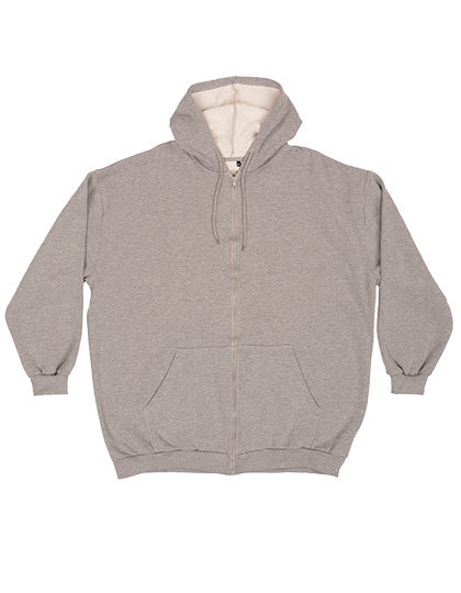 Bluza Unisex Prosty Kroj Szczotkowane Wnetrze MYS710 - Heather Grey