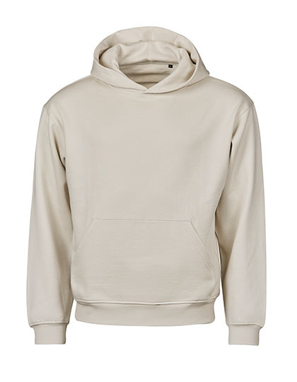 Bluza Oversize z Kapturem TJ5162 - Cement