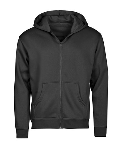Bluza z kapturem na zamek TJ5154 - Black