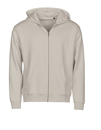 Bluza z kapturem na zamek TJ5154 - Cement