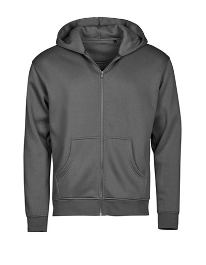 Bluza z kapturem na zamek TJ5154 - Powder Grey