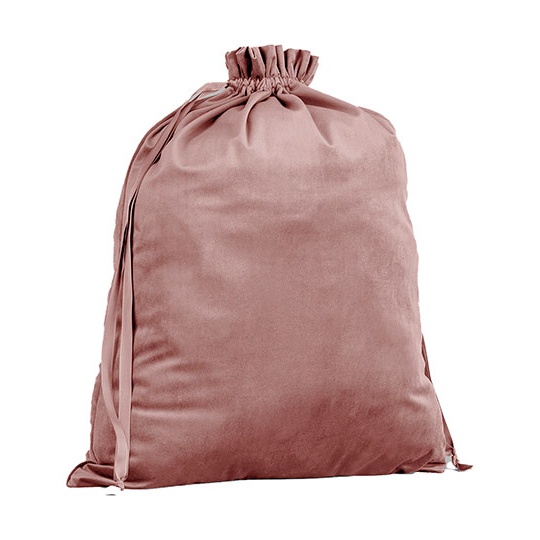 Aksamitny worek prezentowy BG718 - Rose Quartz