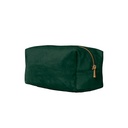 Kosmetyczka Aksamitna Poliester z recyklingu BG716 - Dark Emerald