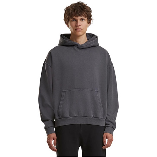 Bluza z kapturem Luzny kroj Gruby material Vintage BY294 - Magnet