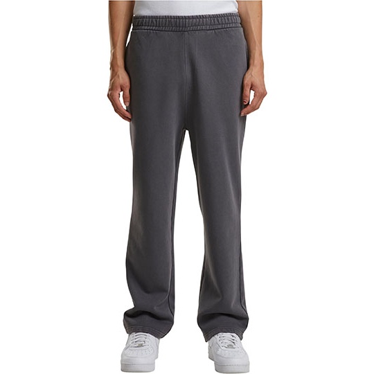 Spodnie Dresowe Luźne Proste Vintage BY296 - Magnet