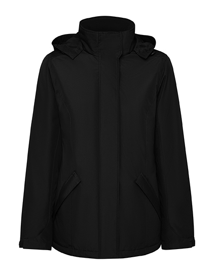 Parka Damska Slim Fit Wodoodporna RY5073 - Black 02