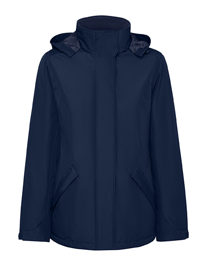 Parka Damska Slim Fit Wodoodporna RY5073 - Navy Blue 55