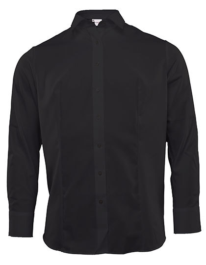 Bluzka Dlugi Rekaw Popelina Bawelniana MV069061 - Black