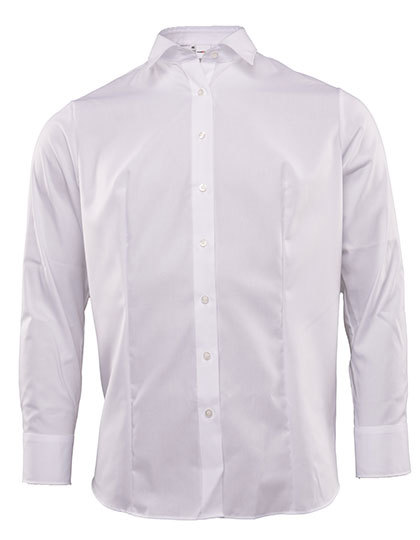 Bluzka Długi Rękaw Popelina Bawełniana MV069061 - White