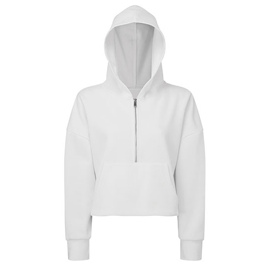 Bluza Oversize Bawełniana Poliestrowa TR077 - White