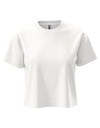 Damski krotki T-shirt oversize NX7610 - White