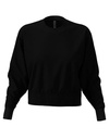 Bluza Damska Oversize Bawelniano Poliestrowa NX9087 - Black