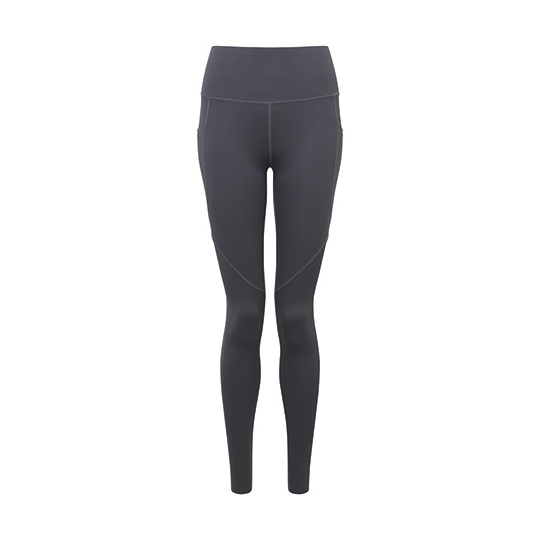 Legginsy damskie Slim - TR308 - Charcoal