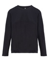 Koszulka Damska z Dlugim Rekawem Bawelniana L04443 - Deep Black