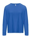 Koszulka Damska z Dlugim Rekawem Bawelniana L04443 - Royal Blue 241