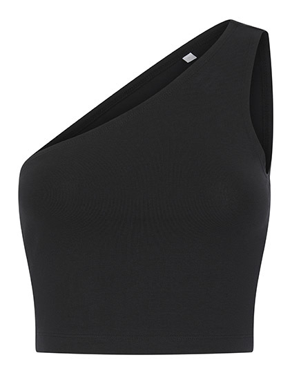 Top damski na jedno ramie SF116 - Black