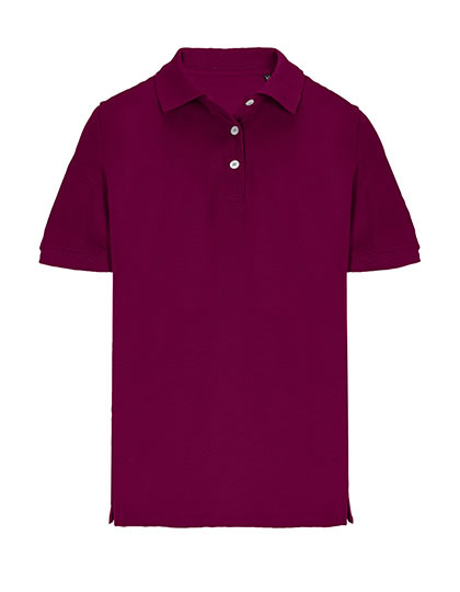 Koszulka Polo Damska Dopasowana Pika Bawelniana L04440 - Astral Purple